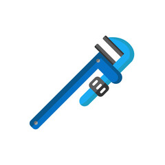 pipe wrench icon vector illustration design