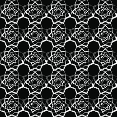 seamless geometric interwoven patterns. hypnotic effect. it can be used as background, fabric pattern, cover page, backdrop, wallpaper