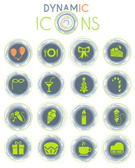 celebration dynamic icons