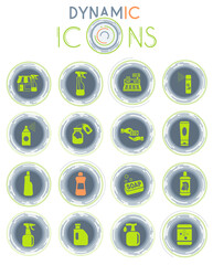chemicals store dynamic icons