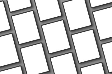 15 Minimal Black Tablet Mockup
