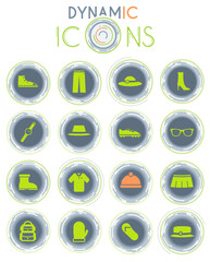 Clothes dynamic icons