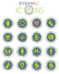 community dynamic icons