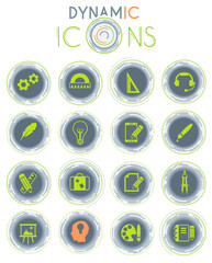 creative process dynamic icons