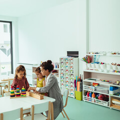 Colorful blocks to stimulate young minds