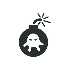 Virus attack icon