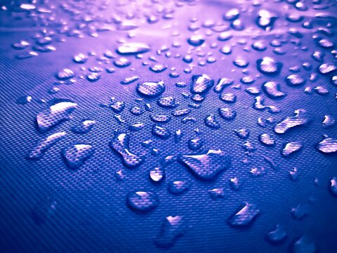 Rain drop on sheet