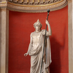 Obraz premium The Statue Of Dionysus