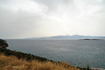 L'ilot de Toussaints (Agioi Pantes) près d'Agios Nikolaos en Crète