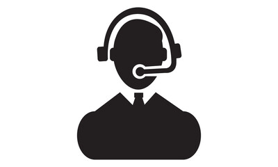 Call center icon. vector graphics