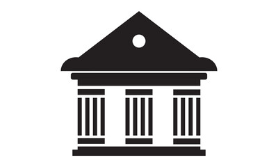 University icon vector graphics design