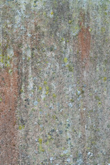 Natural pattern and texture formed on an old slab of stone