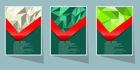 Template design layout , brochure , flyer ,geometric. Vector illustration. Abstract modern backgrounds