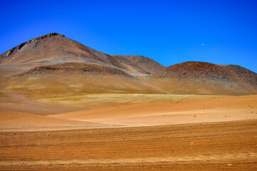 Salar de Uyuni salt flat in Bolivia