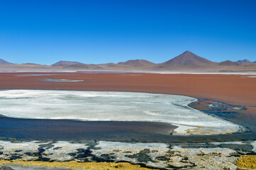 Salar de Uyuni salt flat in Bolivia