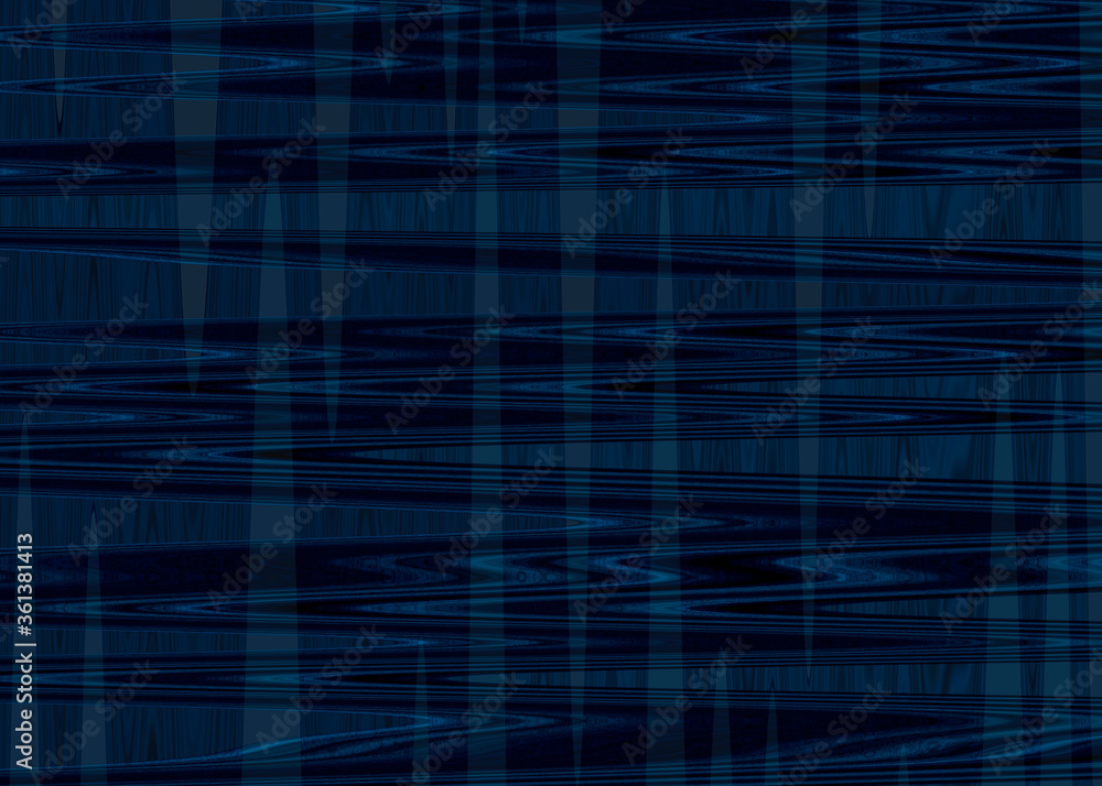 Wall mural blue graphic elements. dynamic lines. gradient banners with flowing liquid forms. template for the d