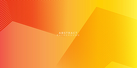 Abstract colorful orange curve background