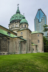 Mary, Queen of World Cathedral (Cathedrale Marie-Reine-du-Monde, 1894) - a minor basilica in...