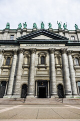 Mary, Queen of World Cathedral (Cathedrale Marie-Reine-du-Monde, 1894) - a minor basilica in...