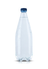 Fototapeta premium full bottle of spring water