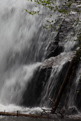 Waterfall in Black and White