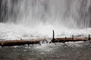 Beautiful Waterfall outdoors in nature