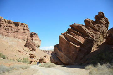 Charyn Canyon in Kazakhstan