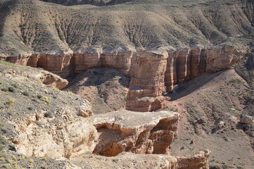Charyn Canyon in Kazakhstan