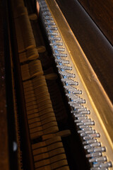 pianino makro wnętrze © Seance_Photo_Sylwia