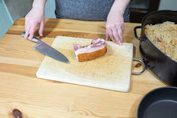 Bigos traditional Polish dish.