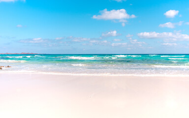 Rough waters of the Atlantic Ocean Corralejo, Fuerteventura