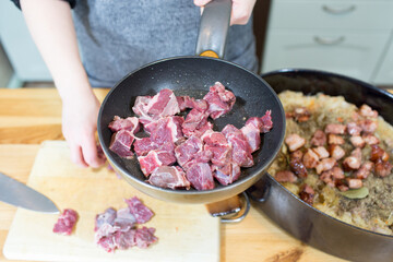 Bigos traditional Polish dish.
