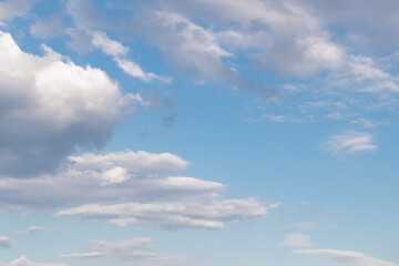 Obraz premium 青空と雲