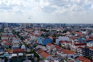 vue sur Singapour cote est 