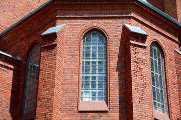 Church of the Holy Trinity in the village of Vidzy. Church of the Nativity of the Virgin Mary. Vitebsk region. Belarus.