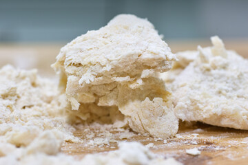 Crunch cakes called faworki.