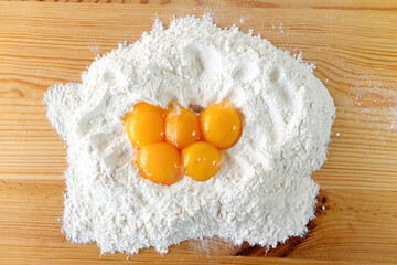 Crunch cakes called faworki.