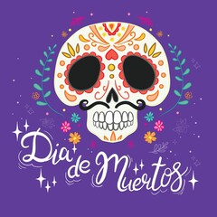 Vector hand drawn illustration of Mexican holiday 