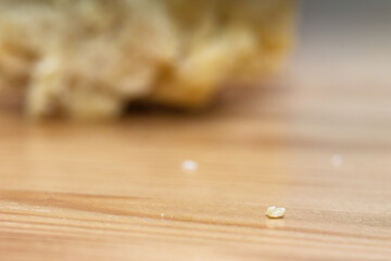 Crunch cakes called faworki.