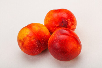 Ripe sweet tasty Nectarine fruit