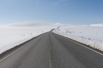 road in winter