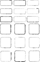 grunge frames . Vector