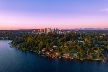 Downtown Bellevue Cityscape