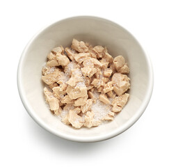 bowl of yeast with sugar