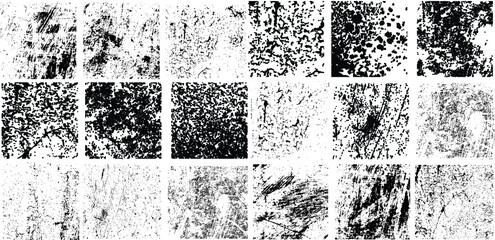 Grunge post Stamps Collection, Circles. Banners, Insignias , Logos, Icons, Labels and Badges Set . vector distress textures.blank shapes.