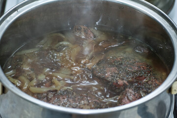 Beef goulash.