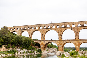 Obraz premium Pont du Gard