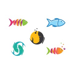 Fototapeta na wymiar Fish Logo