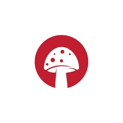 Mushroom logo icon