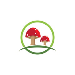 Mushroom logo icon